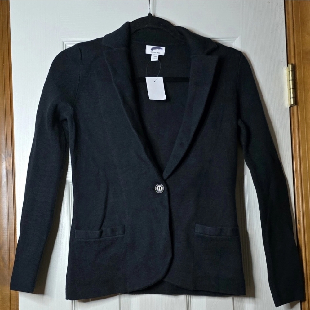 J.Crew Women's XS / S Black Suit Jacket Blazer Petites Business Work Office